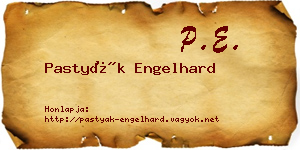 Pastyák Engelhard névjegykártya